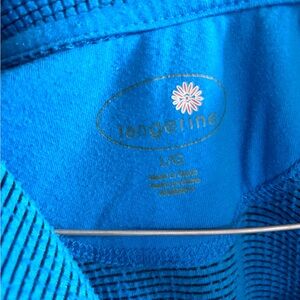 Tangerine Blue Activewear Top